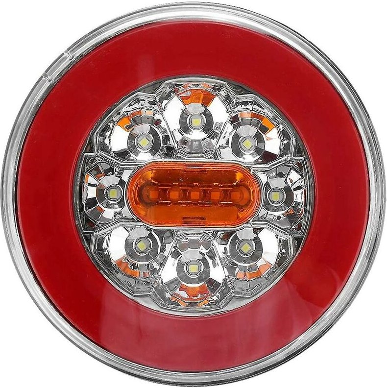 Runde Led 4 In 1 Lkw Rücklicht 12-24 v Dynamische Schwanz Blinker Rückwärts Bremse Bremslicht für