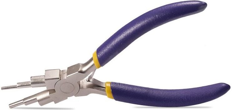 6-in-1 DIY-Schmuckzangenset: Enthält Pinzette, Nadel und Löffel. Außerdem enthalten: ein Silikonformwerkzeugset zur Schm...