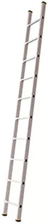 Aluleiter 10 Sprossen, zu erreichenden Höhe 2.80m - 8110