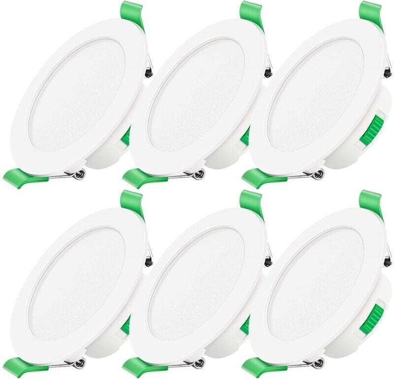 Ulisem - led Einbaustrahler Dimmbar 230V 7W Deckenstrahler Wasserdicht IP44 Verstellbare Deckeneinbauleuchte für Badezim...