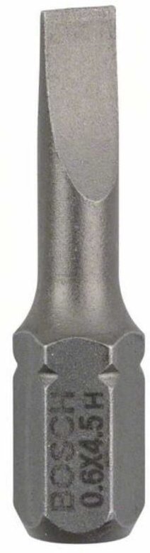 Thumbnail - 3x Schrauberbit Extra-Hart, s 0,6 x 4,5, 25 mm - 2607001459 - Bosch