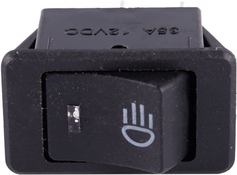 12V 35A Fahrzeug Auto Boot led Nebel Licht Rocker Schalter Auf-Off Dashboard Blau