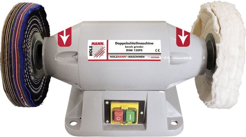 Maschinen DSM150PS230V DSM150PS230V Poliermaschine 520 w 150 mm - Holzmann
