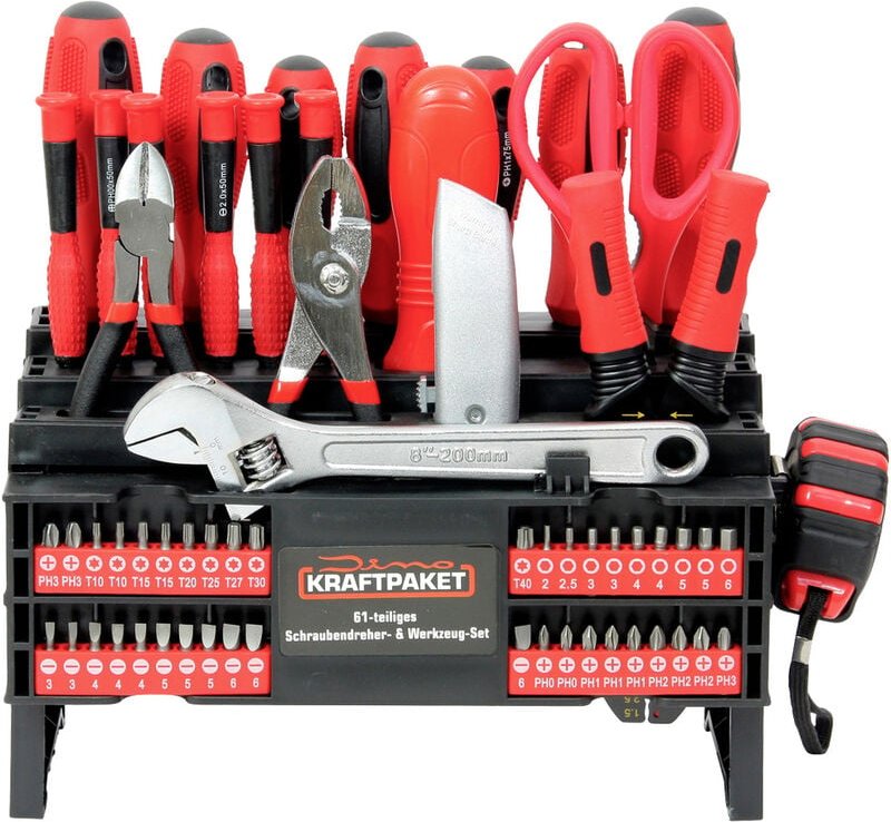 Dino Kraftpaket - 61tlg. 130300 Werkzeugset