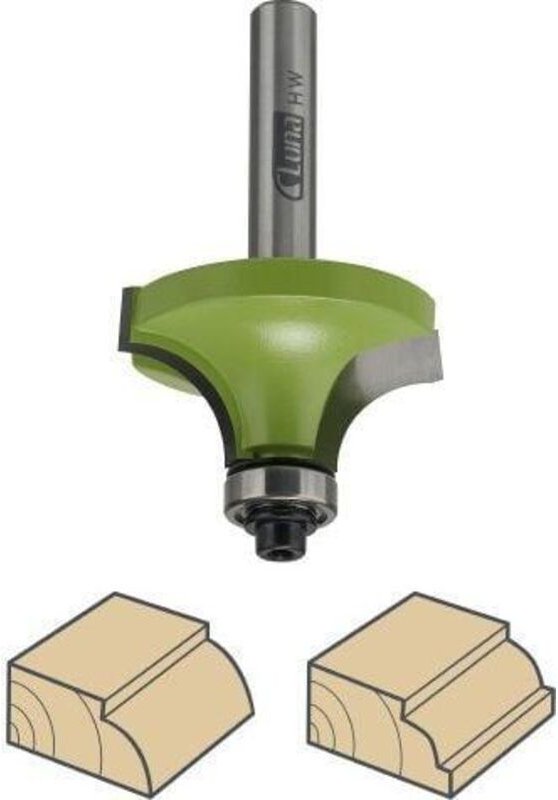 Luna Hartmetallfräser 26 mm für Holzfräsen