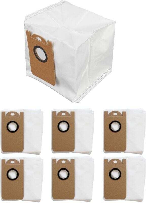6er-Pack wasserdichte Staubbeutel mit großem Fassungsvermögen, kompatibel mit Proscenic M7 Pro, M7 Max, M8 PRO und Neabo...