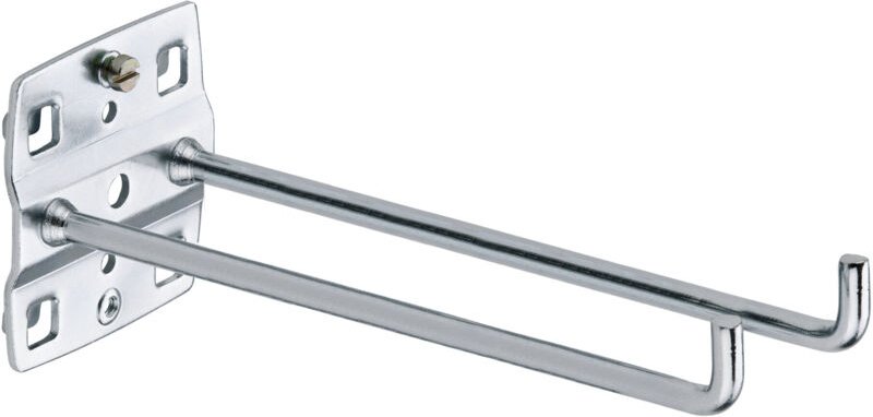 Werkzeughalter doppelt, senkrechtes Hakenende, 150 mm