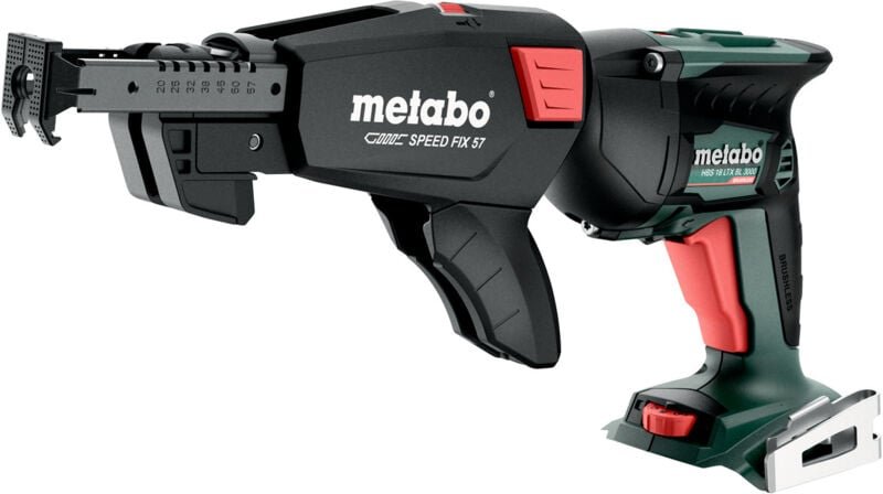 Thumbnail - Metabo - 18V Trockenbauschrauber (Solo) hbs 18 ltx bl 3000 mit Schraubenmagazin und x 620062890