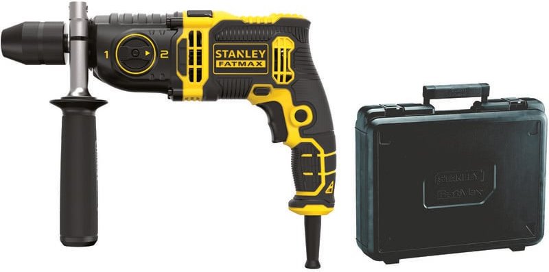 Stanley Fatmax Fmeh Bohrmaschine 850k Mit Seitengriff Und Koffer