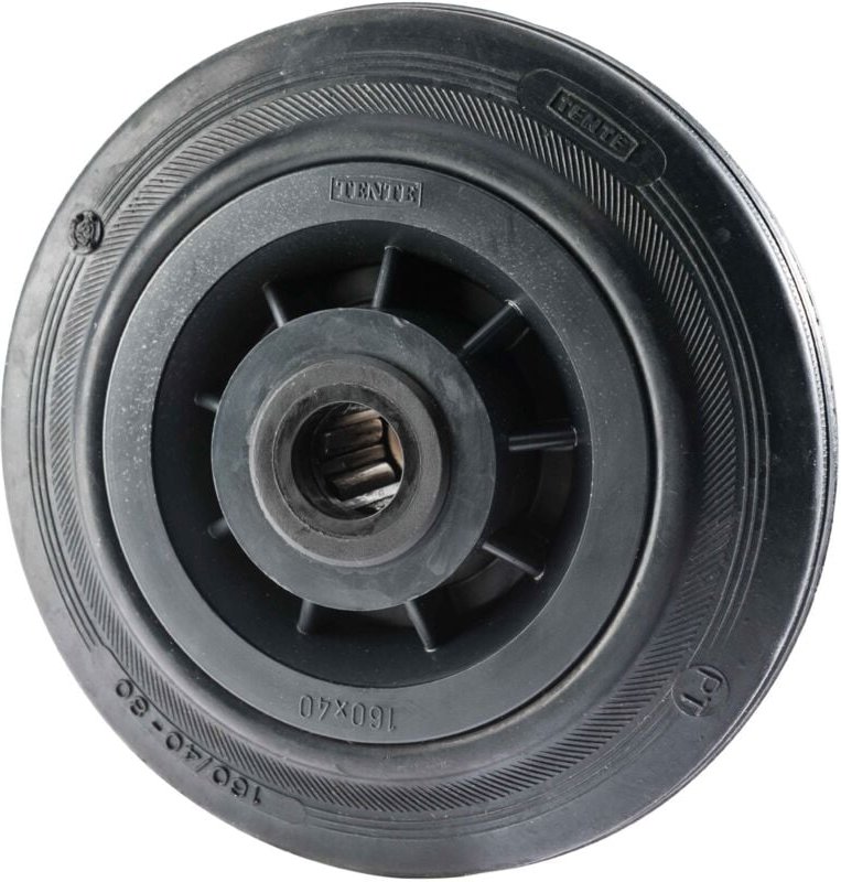 Vollrad ø 160 x 40 mm Achse von 20 mm