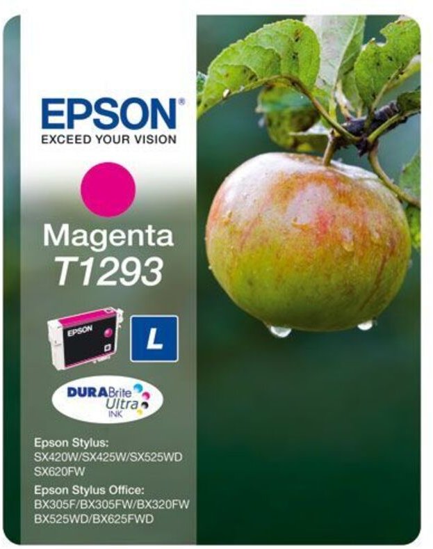Epson Apple Singlepack Magenta T1293 DURABrite Ultra Ink