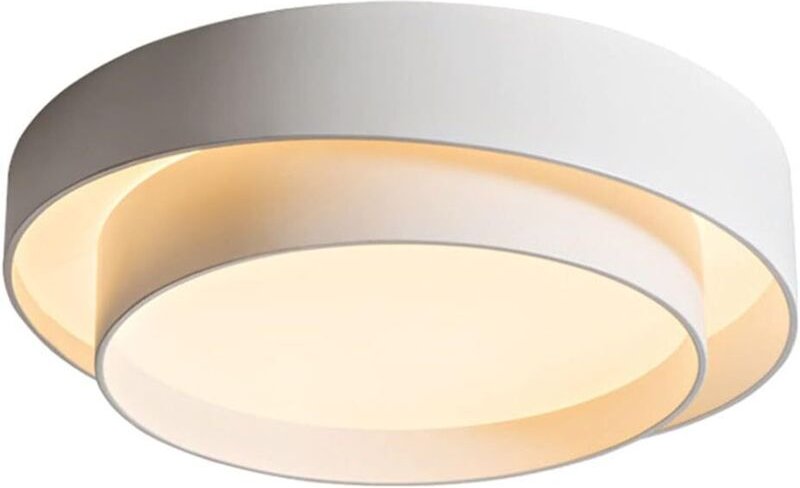 40cm LED Deckenleuchte – Minimalistisches Design – Dimmbar mit 3 Farbtemperaturen – Für Schlafzimmer, Wohnzimmer, Büro &...