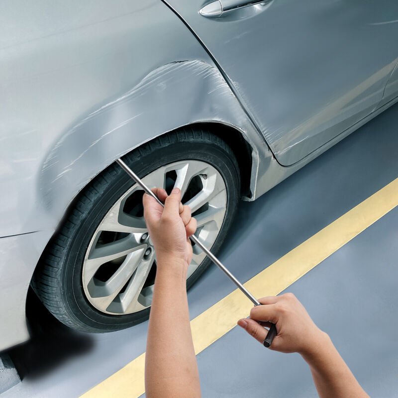 10 tlg Ausbeulwerkzeug Ausbeul Stangen Smart Repair Dellen Werkzeug Ausbeuleisen