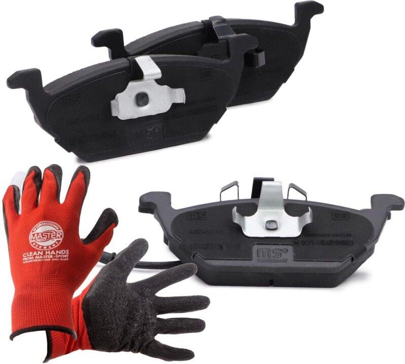 "MS" PREMIUM BREMSBELÄGE vorn AUDI A2, A3, SEAT ALTEA, ALTEA XL, LEON, TOLEDO II, TOLEDO III,