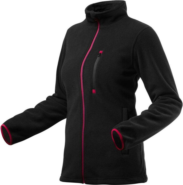 Damen Polar-Fleecejacke 300g/m², NEO schwarz XL (42)