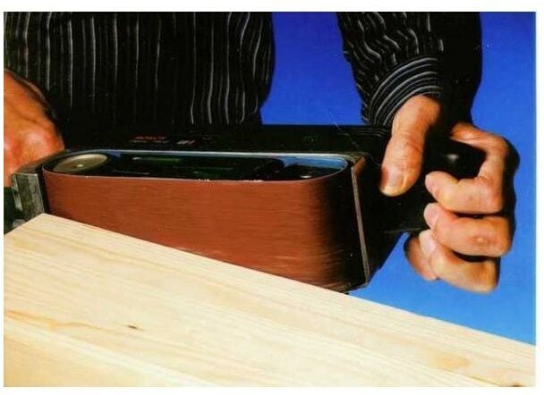 Kurzes Gewebeband hermes / RB320X / 100 x 560 mm / EB02 / Korn 120 - 18902