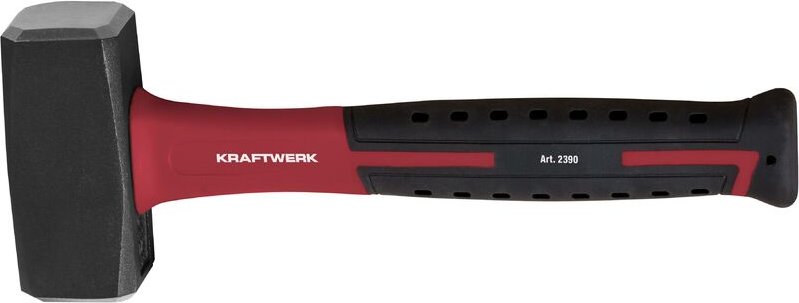 Kraftwerk - Fäustel 1250 g, Fiberglasstiel