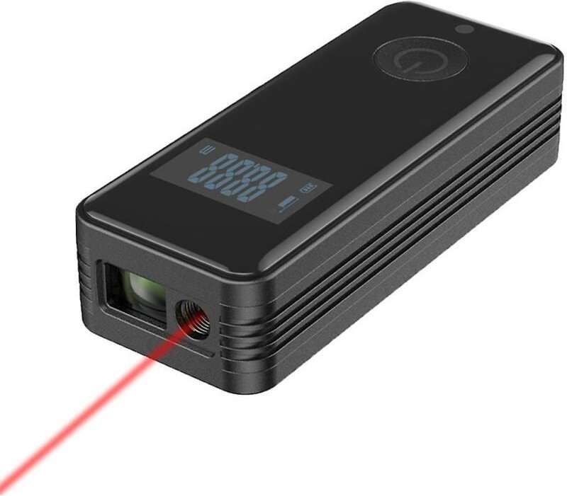 30 m tragbarer Laser-Entfernungsmesser, hochpräziser Drei-Einheiten-Umwandlungs-Entfernungsmesser für den Innenbereich, ...