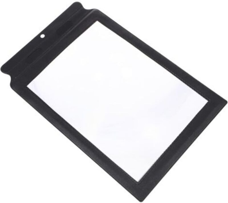 Große A4-Leselupe - Sehr leicht und unzerbrechlich - Geeignet für Senioren - A4-Objektiv - 3-fache Vergrößerung - Geeign...