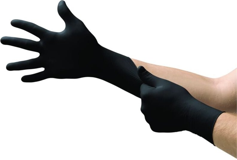 Einweg-Nitrilhandschuh, latex- und puderfrei, mehrfach verwendbar, für Lebensmittelkontakt, medizinischen und industriel...