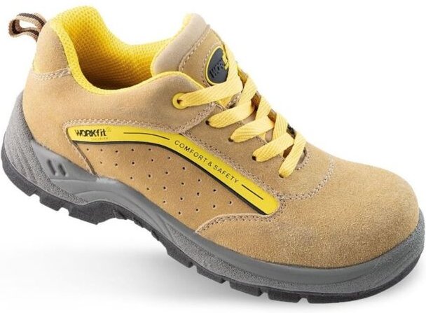 WORKFIT Sicherheitsschuh „Dune“ (S1 PL SR FO Schutz) mit verstärkter Zehenkappe – Größe 45