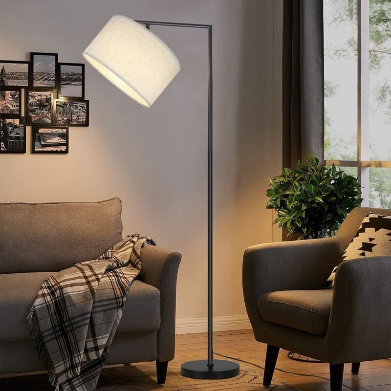 Stehlampe Modern Wohnzimmer Stehleuchte: bogenlampe Leselampe Schlafzimmer E27 Fassung Max. 40W Standleuchte Fußschalter...