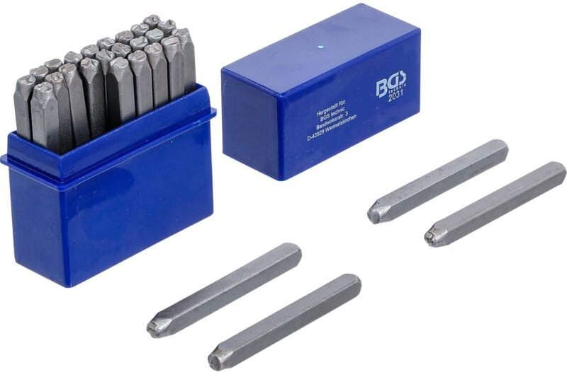 Einschlagbuchstaben 4 mm