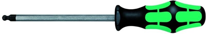 6-kant-Kugelkopf-Schraubendreher Kraftform Plus-Griff 8 mm - Wera