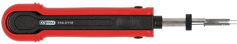 Entriegelungswerkzeug für Flachstecker/Flachsteckhülsen 2,8 mm (kostal slk), 1-fach verstellbar