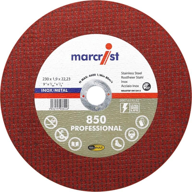 Le Sanitaire - Trennscheibe D230x1,9mm gerade Winkelschleifer Bohrung 22,23 mm