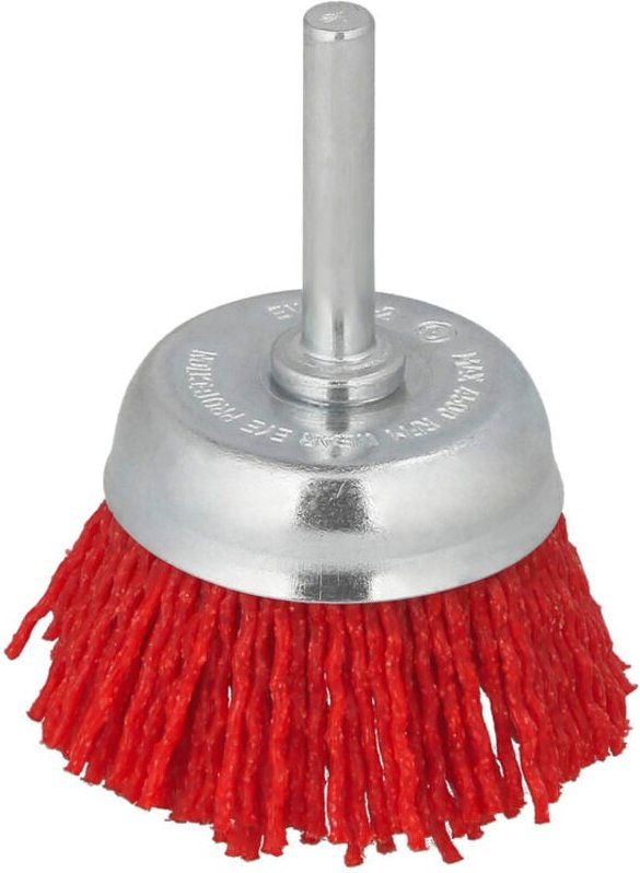 Nylon-Topfbürste ø 50 mm. 1/4'. Nylon-Schleifbürste. Nylon-Bohrbürste, Nylon-Schleifdrahtbürste