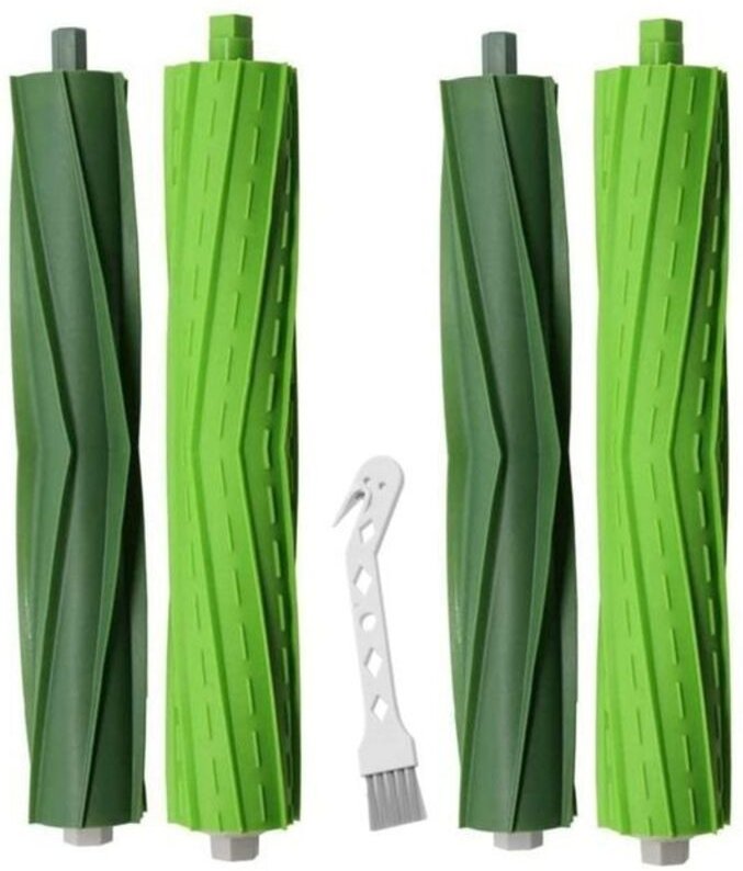 2 Sets Ersatz-Gummiwalzenbürsten für iRobot Roomba I3, I3+, I6+, I7, I7+, I8+ und E5, E6 und E7