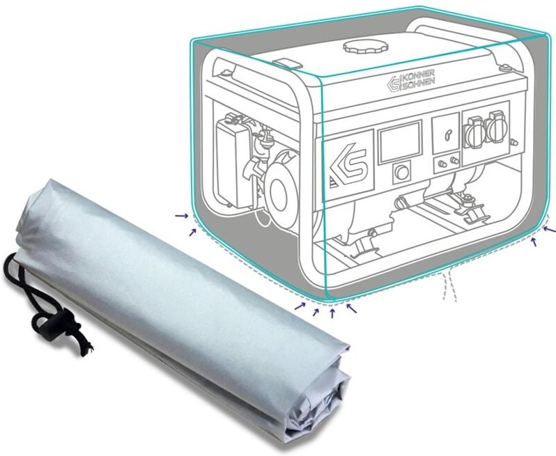 Könner&söhnen - k&s ks Cover 10 Wasserdichte staubdichte und robuste schützende Abdeckung