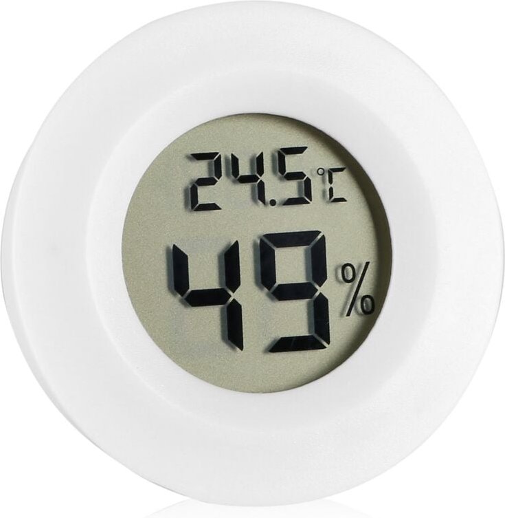 Digitales Temperatur-Hygrometer für Eidechsen/Spinnen/Terrarium, Hygrometer und Thermometer