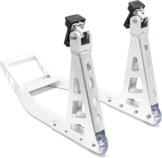 Motorradständer für 200-238 mm Vorderrad, bis 317 kg, Motorradheber aus Aluminium, als Montageständer und zur Lagerung -...