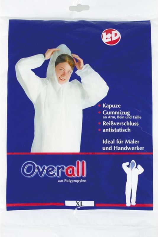 PP-Overall Weiß Größe L