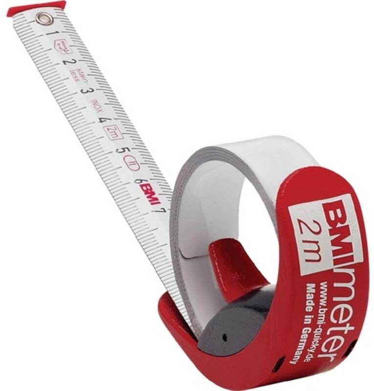 BMI eter 429241011 Maßband 2 m Edelstahl
