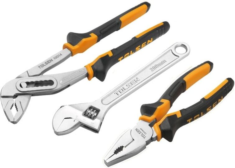 Satz 3-Tlg. Tolsen Gemischte Werkzeuge