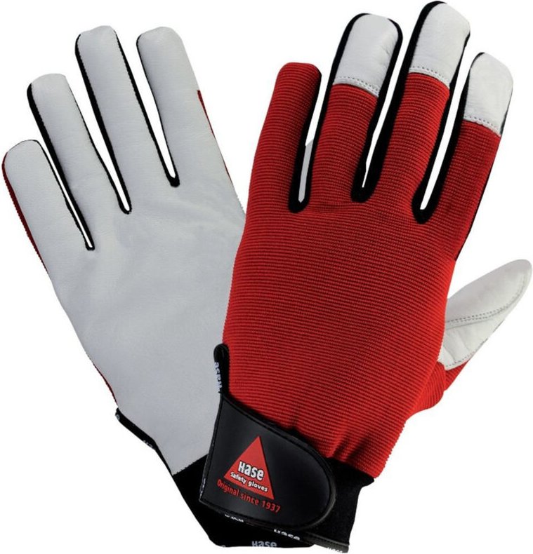 Hase Nappalederhandschuh PowerGrip3, Gr. 9