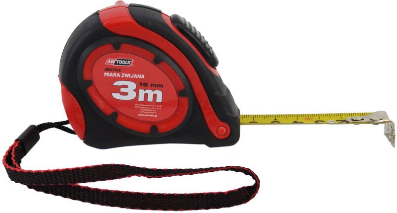 Awtools miara zwijana magnetyczna 10 x 25mm