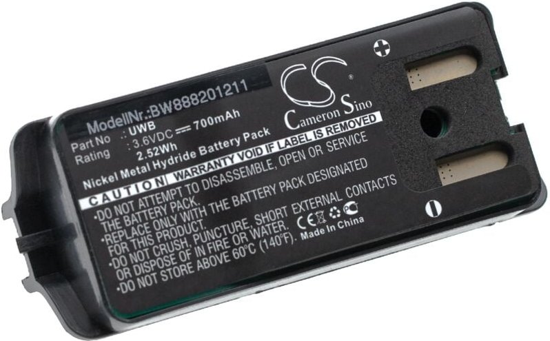 Thumbnail - Akku kompatibel mit jay Remote Control ecu, A001, Remote Industrial hf Standard Funkgerät, Walkie Talkie (700 mAh, 3,6 v...