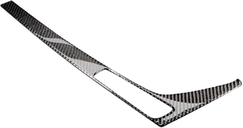 Für-A4 B9 S4 8W RS4 A5 F5 S5 RS5 Carbon Fiber Getriebe Shift Panel Aufkleber Control Abdeckung Trim RHD