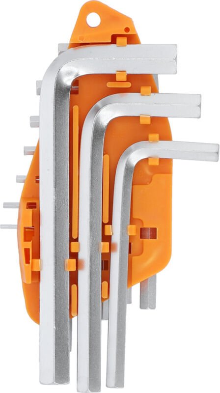 Toya - Sechskantschlüssel 1,5-10mm, Cr-V/Hex/ Satz à 10 Stück 56393 vorel