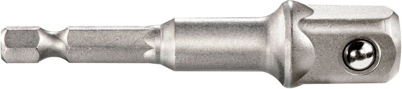 Metabo - Adapter 1/4' Außensechskant auf 1/2' Außenvierkant, Länge 72mm, schlagfest