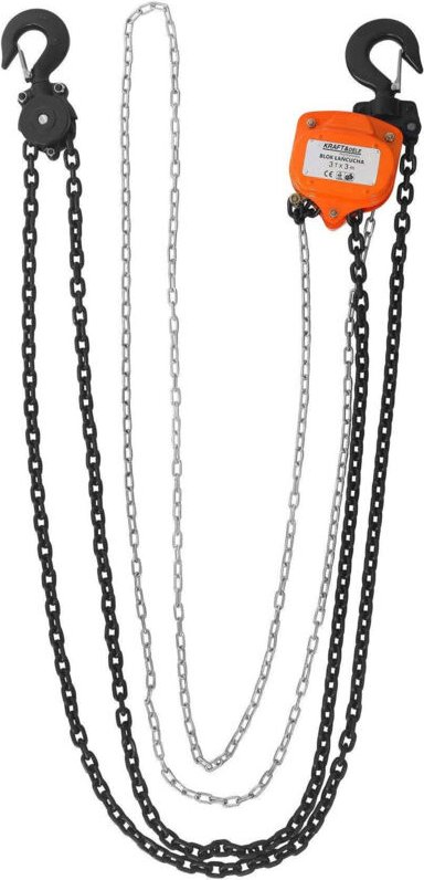 Manueller Kettenzug 3 Tonnen Kapazität 3 Meter Länge Professionelles Hebezeug