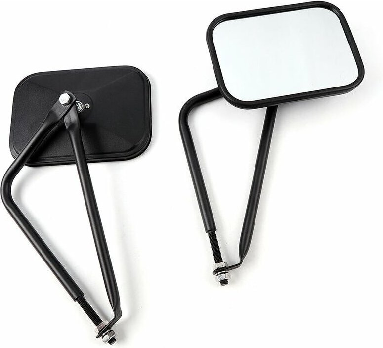 Seitenspiegel, Rückspiegel, quadratische Türen, 4x4-Seitenspiegel, Schnellverschlussspiegel, passend für Jeep Wrangler C...
