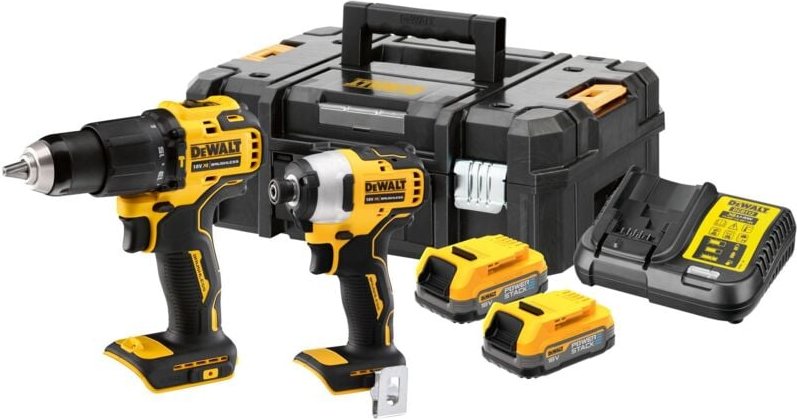 DeWALT Akku Kombopack DCK2062E2T-DCD709 + DCF809 mit 2x 1,7 Powerstack