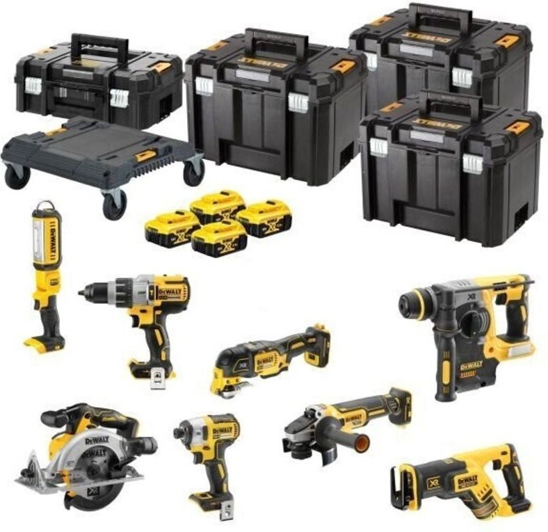 Dewalt - Akku-Schlagbohrschrauber-Set 18 v / 5Ah, DCK853P4T-QW