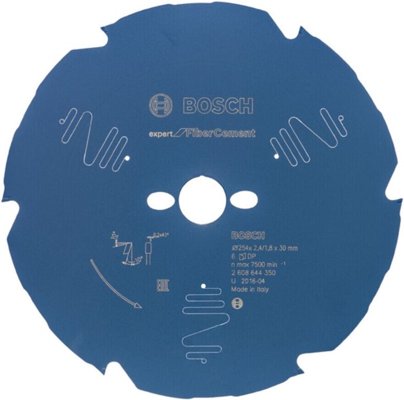 Kreissägeblatt Expert for Fibre Cement, 254 x 30 x 2,4 mm, 6 - Bosch