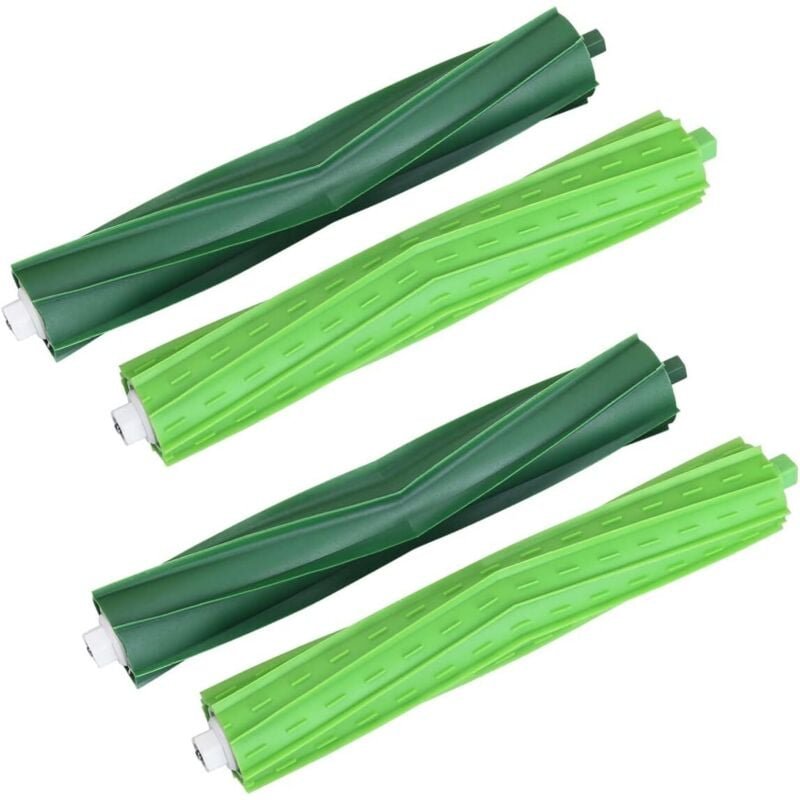 4 Brosses en Caoutchouc Accessoires de Brosse pour iRobot Roomba i7 i7 Plus i3 i3+ i4 i4+ i6 i6+ i8 i8+ j7 j7+ E5 E6 E7 ...